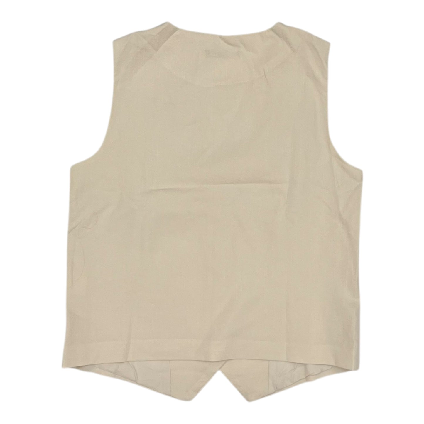 Vest Other By Clothes Mentor In Tan, Size:M