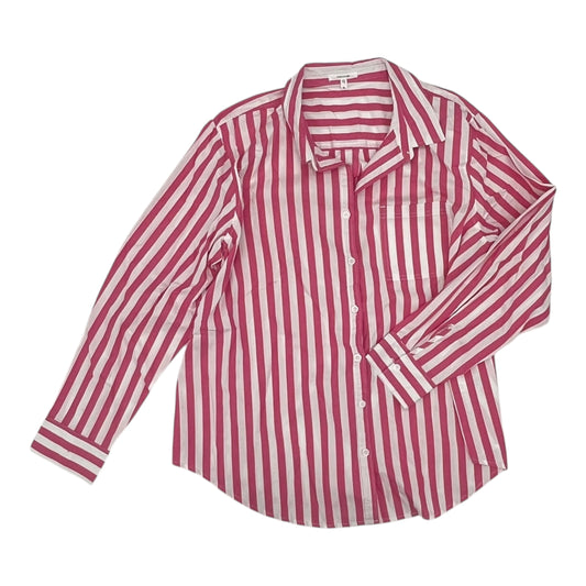 Top Ls By Maurices In Pink & White, Size:Xl