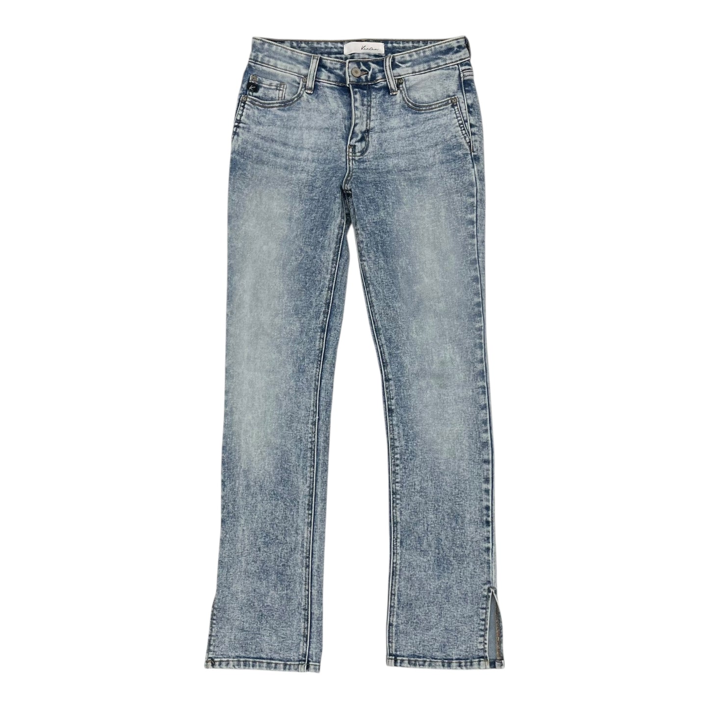Jeans Straight By Kancan In Blue Denim, Size:2