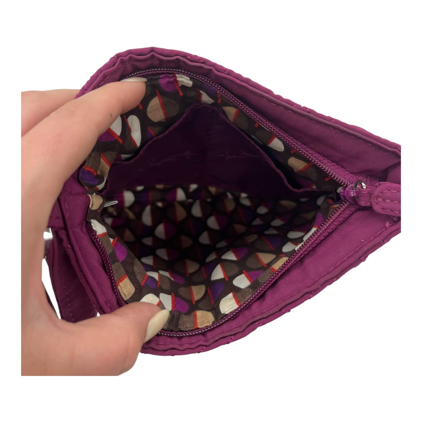 Crossbody By Vera Bradley In Purple, Size:Small