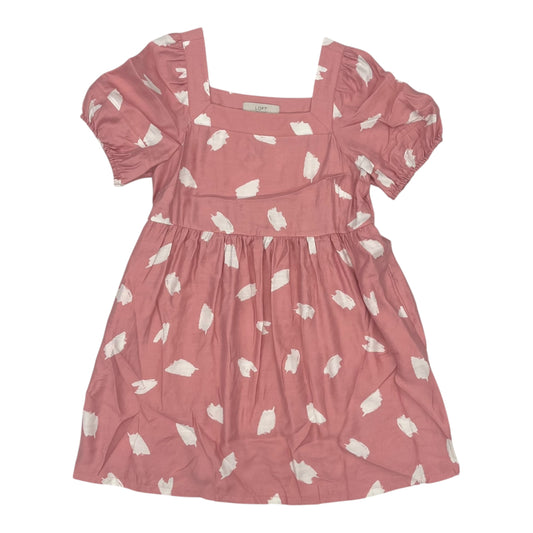Dress Casual Short By Loft In Pink, Size:S