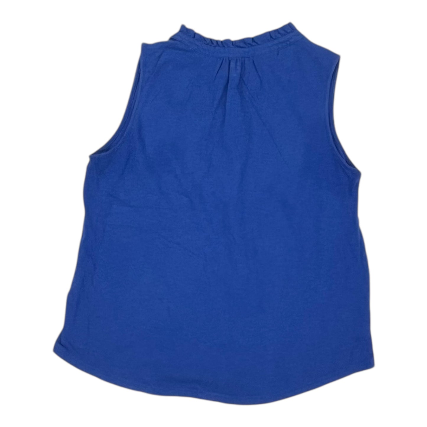 Top Sleeveless By Loft In Blue, Size:M