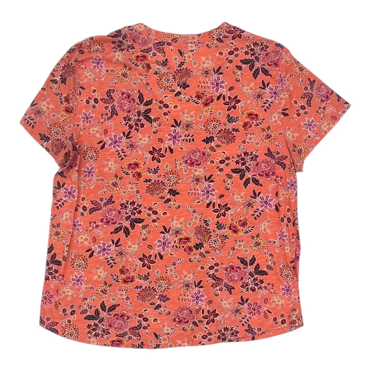 Top Ss By Loft In Orange, Size:Xl