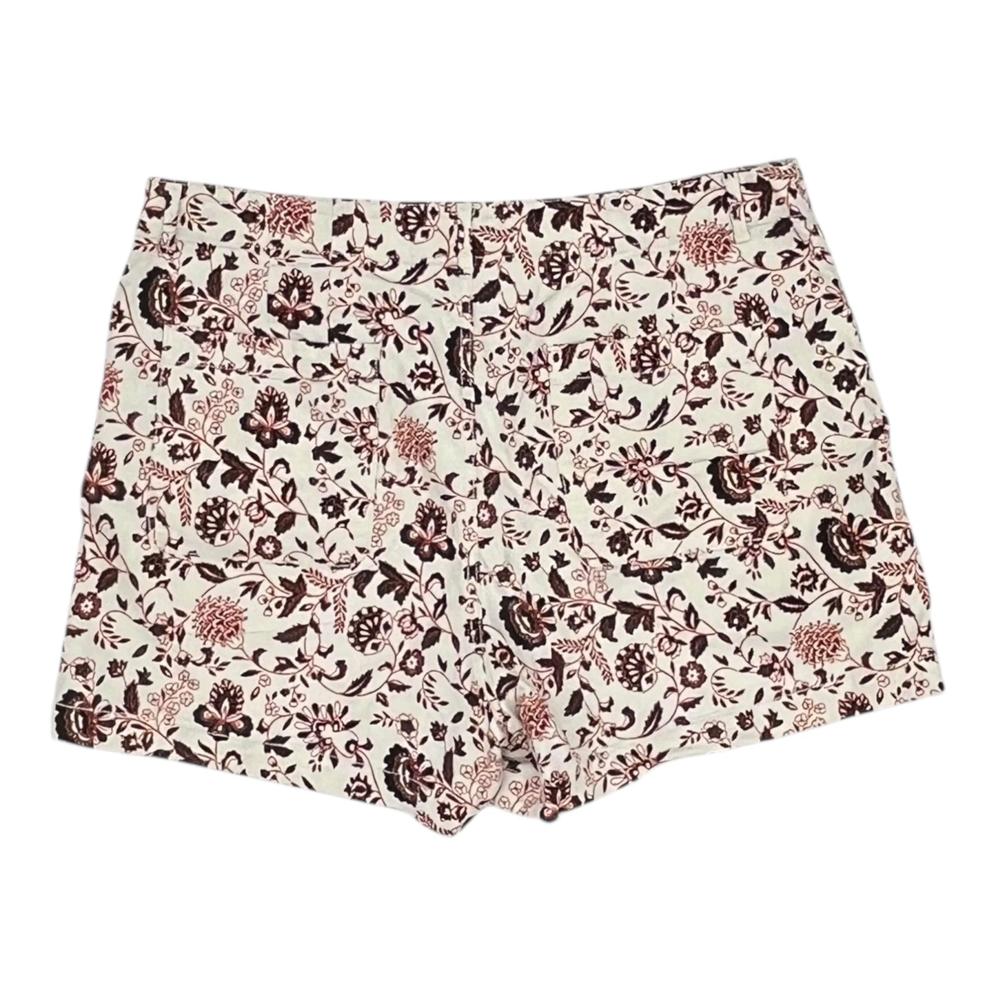 Shorts By Loft In Floral Print, Size:12