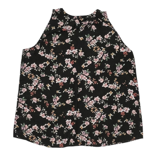 Blouse Sleeveless By Cme In Black, Size:Xl