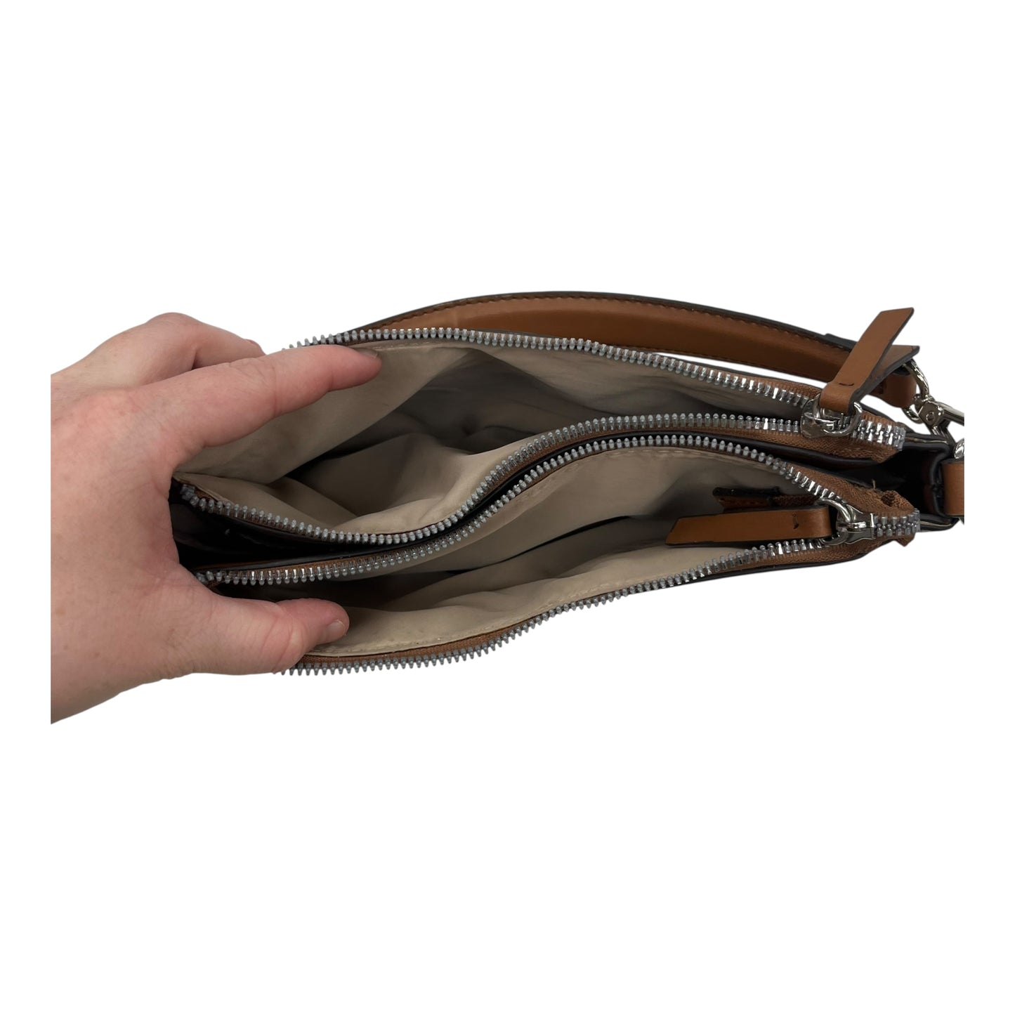Handbag By Nine West In Brown, Size:Medium