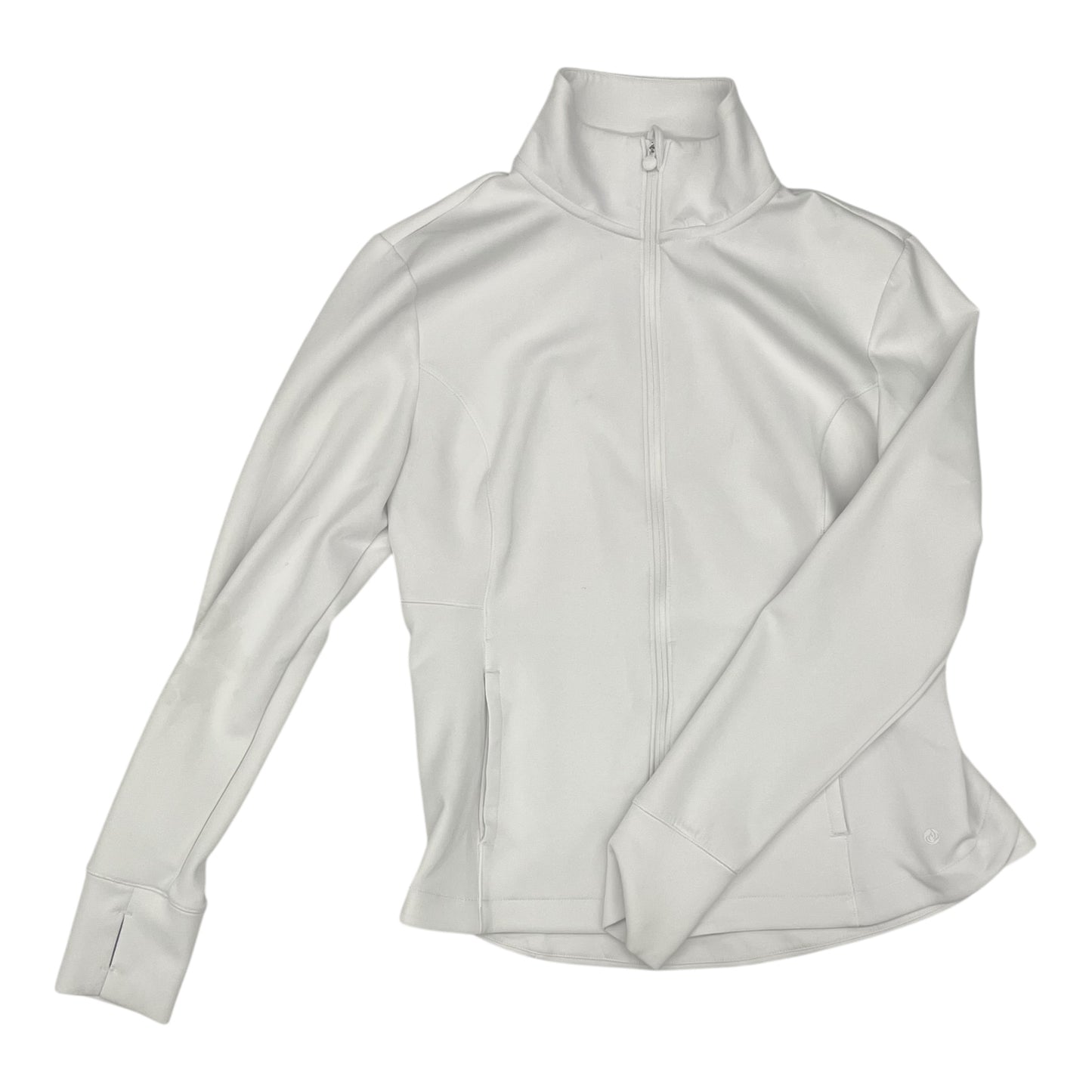 Athletic Jacket By Apana In White, Size:L