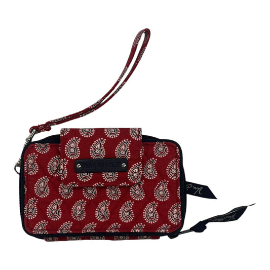 Wristlet By Vera Bradley In Blue & Red, Size:Small