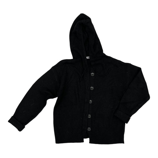 Sweater Cardigan By Clothes Mentor In Black, Size:M