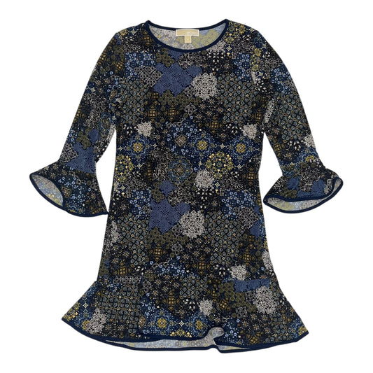 Dress Designer By Michael Kors In Navy, Size:M