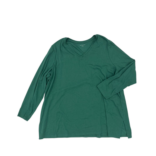 Top Ls By Lane Bryant In Green, Size:4X