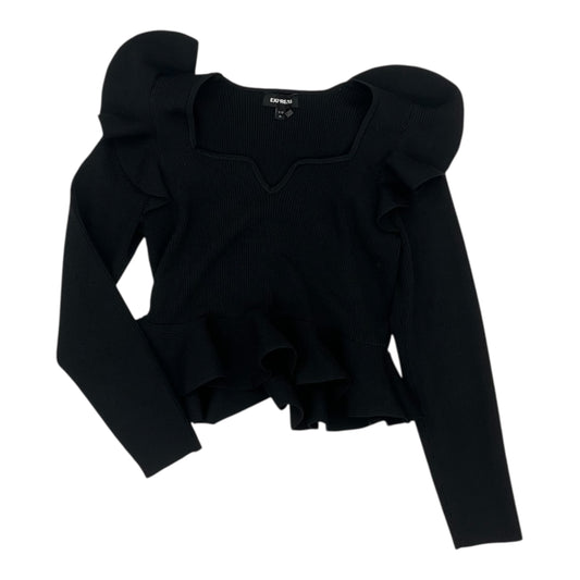 Top Ls By Express In Black, Size:Xl