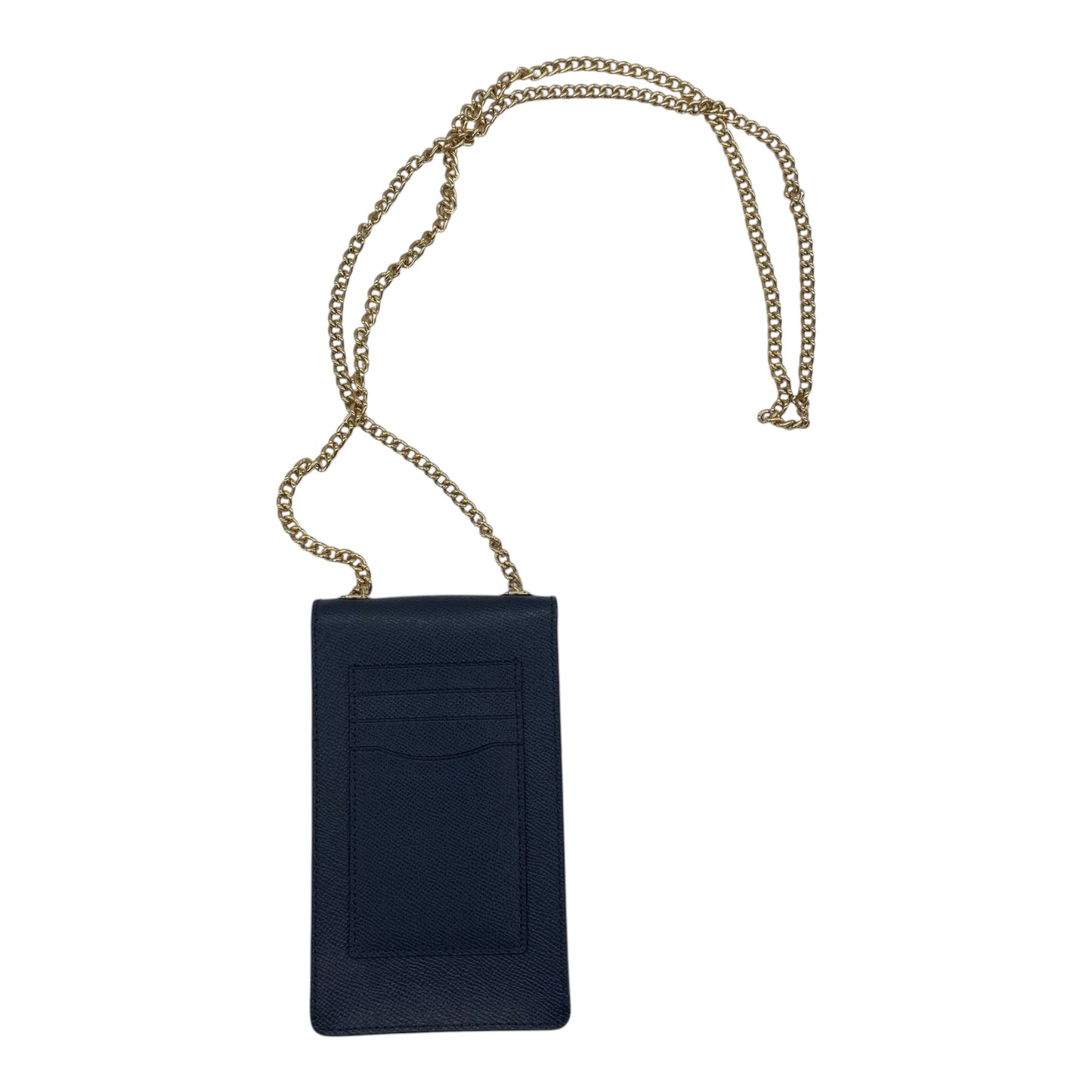 Crossbody Designer By Coach In Navy, Size:Small