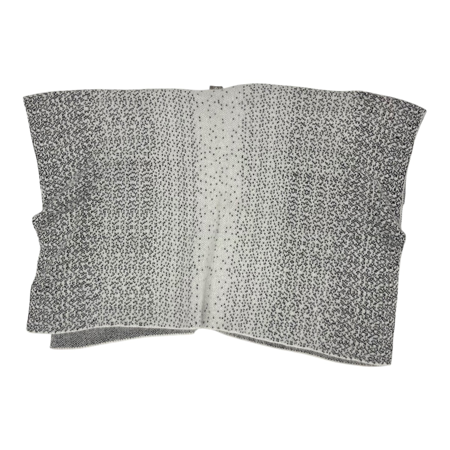 Shawl By Vince Camuto In Grey & White, Size:Osfm