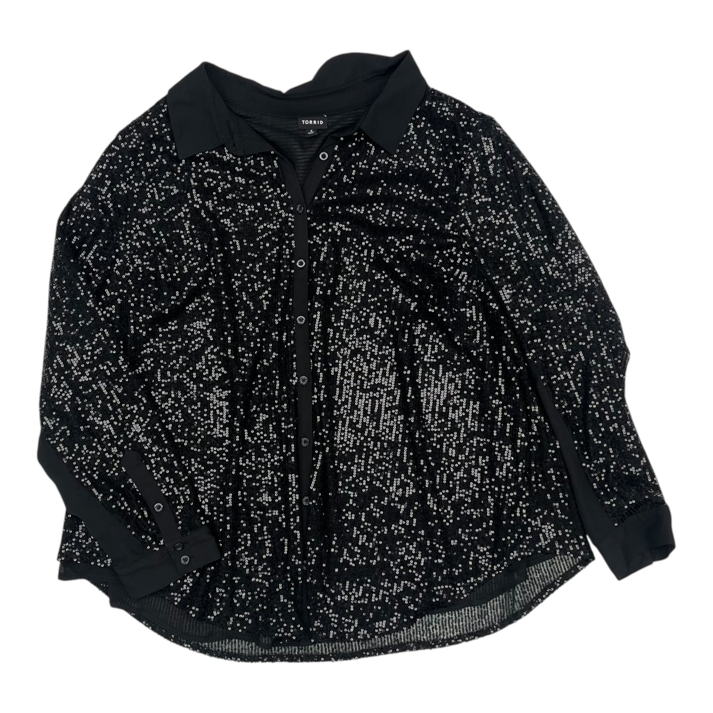 Top Ls By Torrid In Black, Size:4X