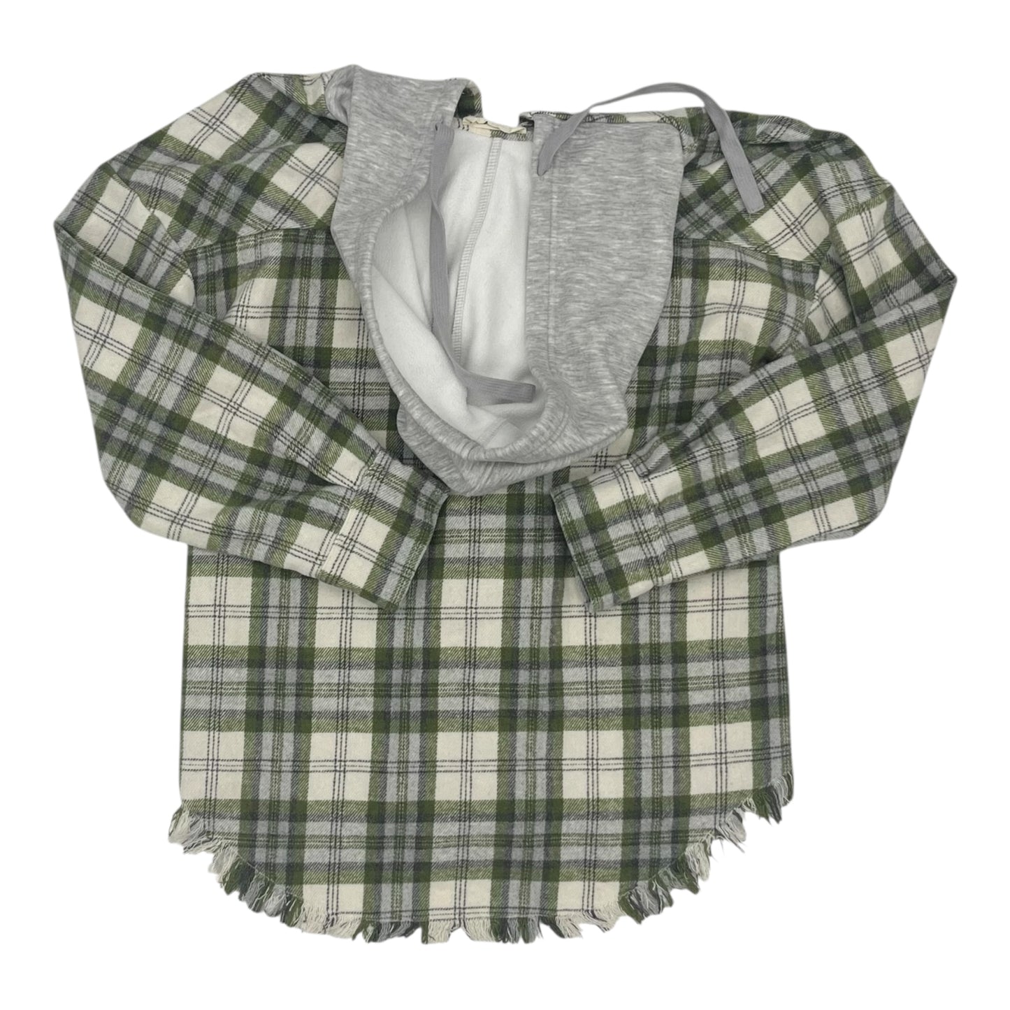 Jacket Shirt By New In In Green, Size:S