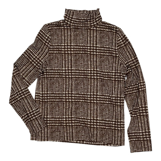 Top Ls By Loft In Brown, Size:L