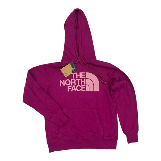 Athletic Sweatshirt Hoodie By The North Face In Pink, Size:S