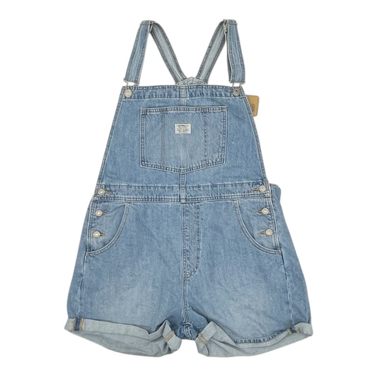 Shortalls By Levis In Blue Denim, Size:L