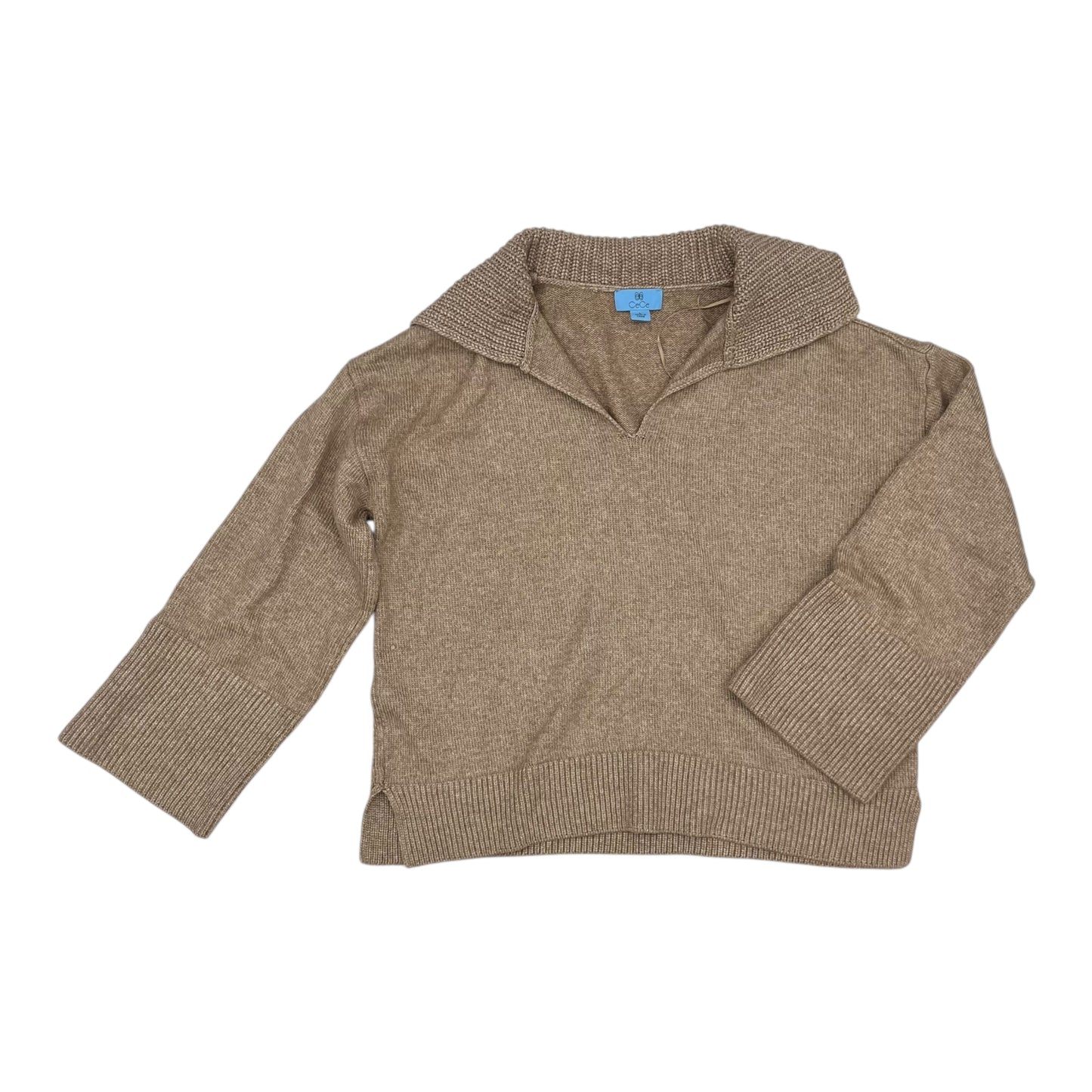 Sweater By Cece In Brown, Size:L
