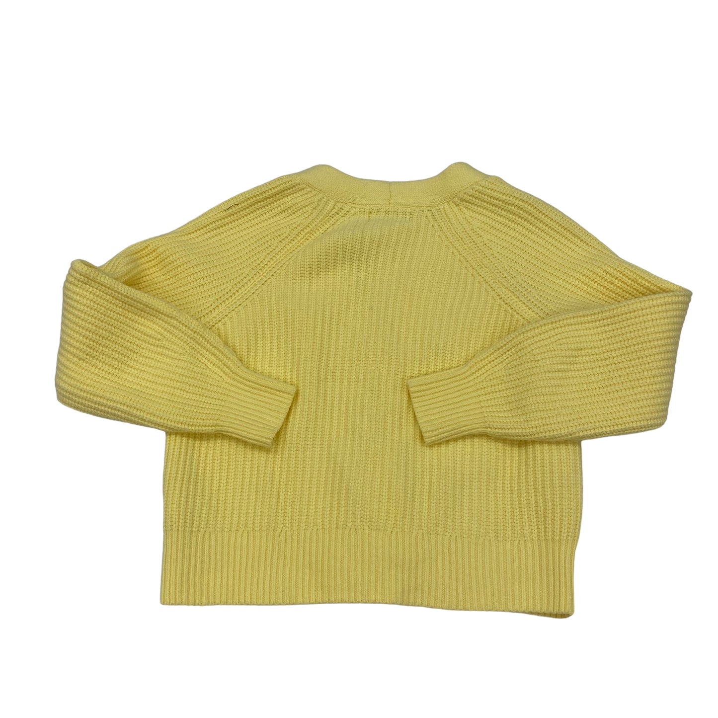 YELLOW SWEATER CARDIGAN by OLD NAVY Size:S