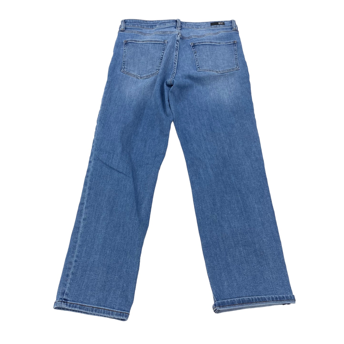 BLUE DENIM JEANS BOOT CUT by KUT Size:L