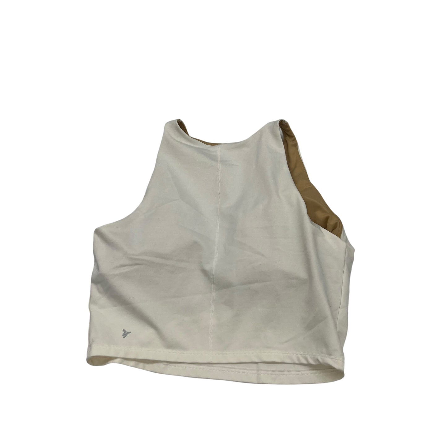 WHITE ATHLETIC TANK TOP by OLD NAVY Size:L