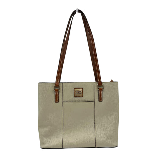 Handbag Designer By Dooney And Bourke In Cream, Size:Medium