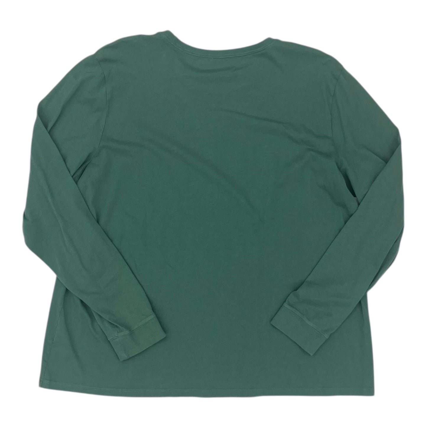 Top Ls By Life Is Good In Green, Size:Xxl