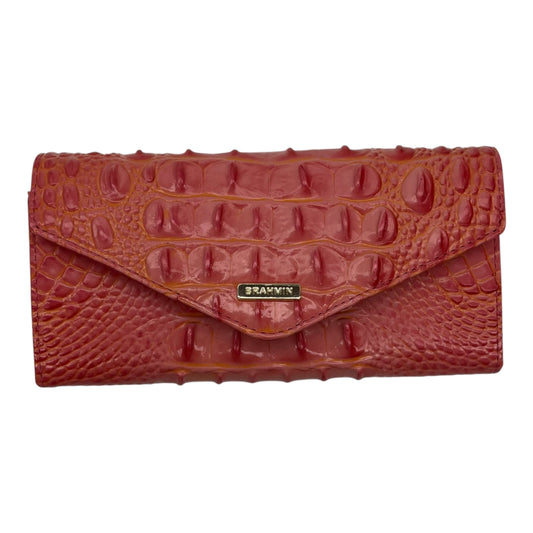 Wallet Designer By Brahmin In Pink, Size:Medium