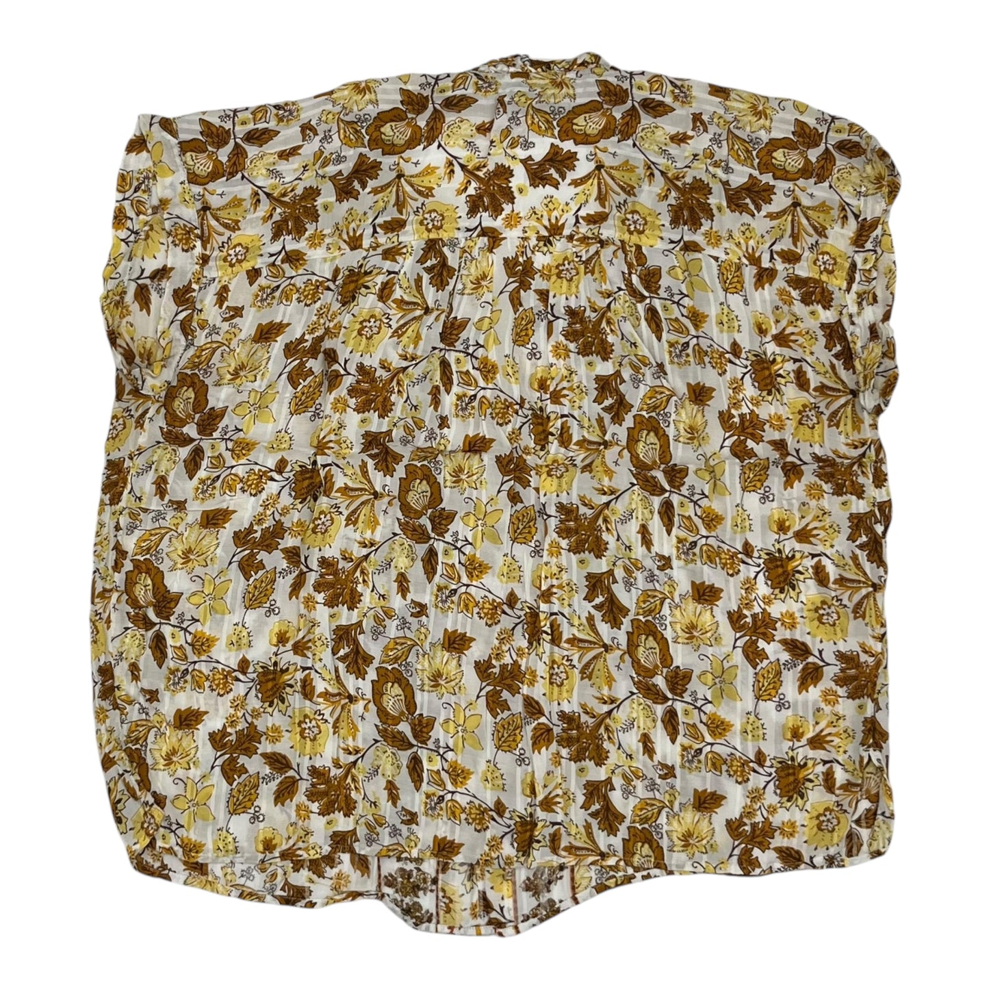 Top Ss By Loft In Yellow, Size:M
