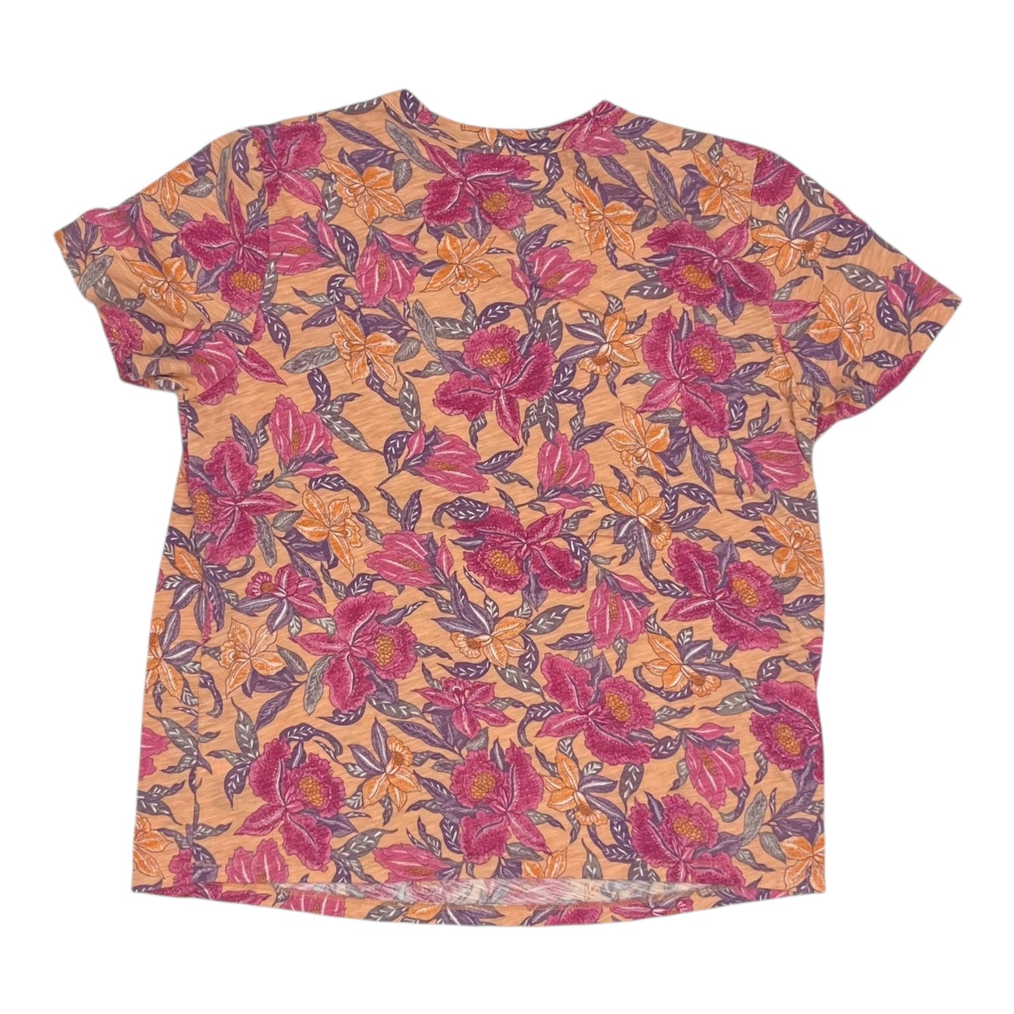 Top Ss By Old Navy In Orange & Pink, Size:S