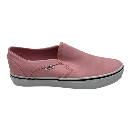 SHOES FLATS by VANS In PINK, Size: 9.5