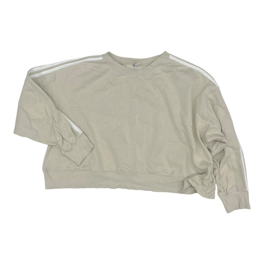 Sweatshirt Crewneck By Old Navy In Cream, Size:2X