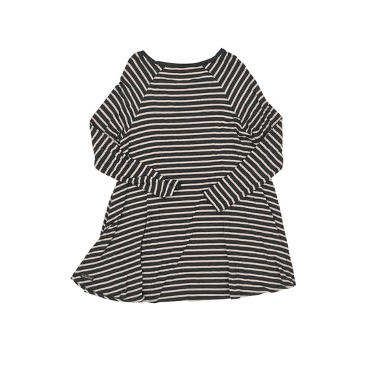 Tunic Ls By Matilda Jane In Grey & Pink, Size:M
