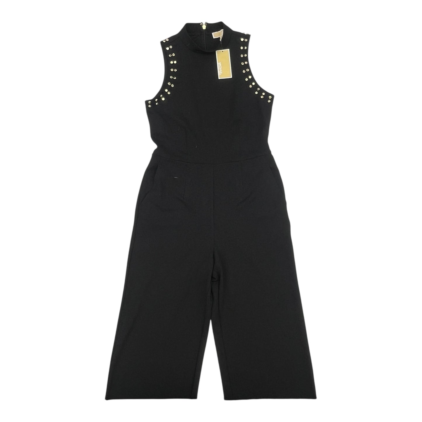 Jumpsuit Designer By Michael Kors In Black, Size:S