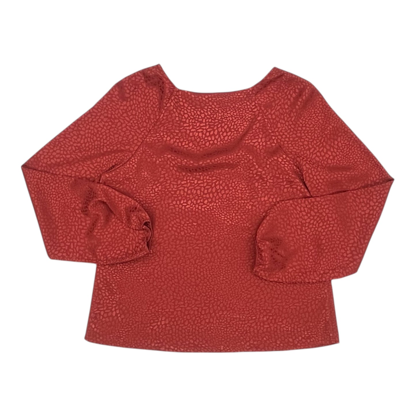 Blouse Ls By White House Black Market In Orange, Size:M