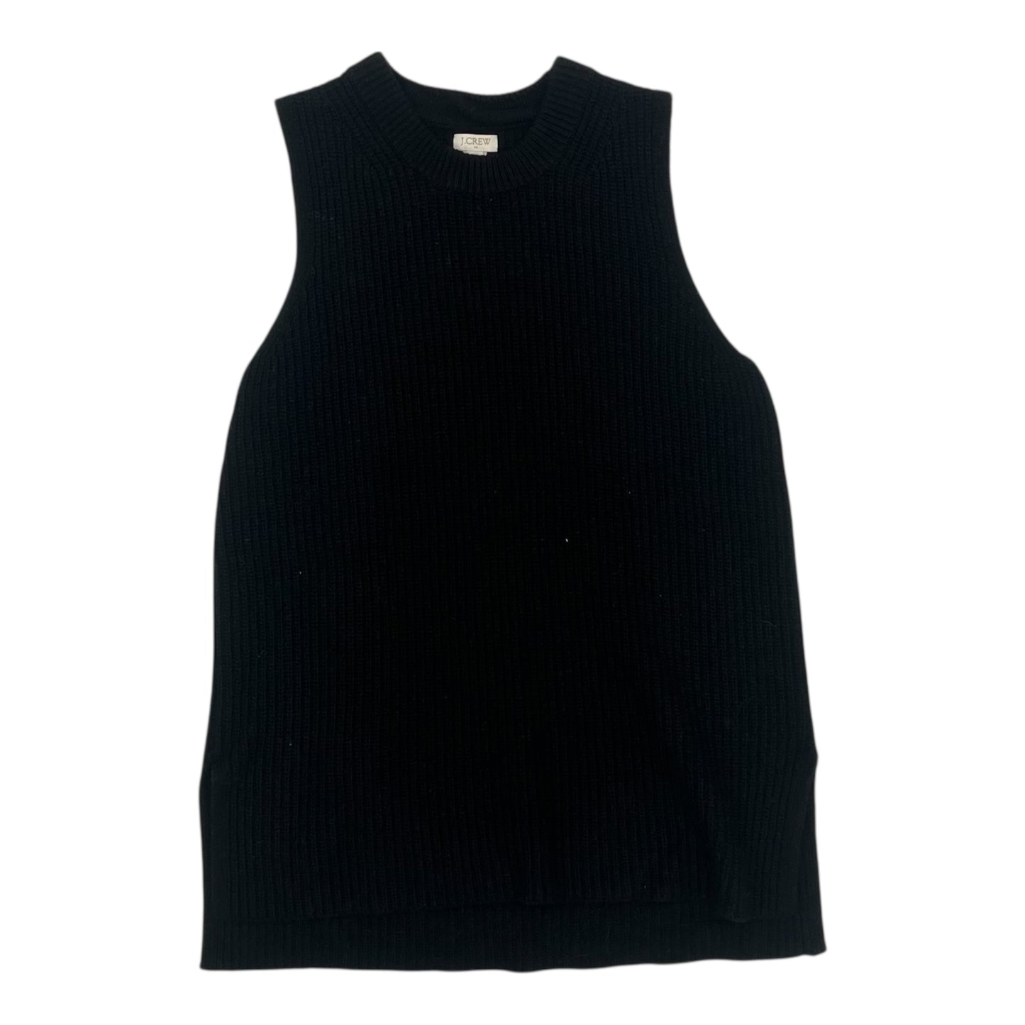 Vest Sweater By J. Crew In Black, Size:M