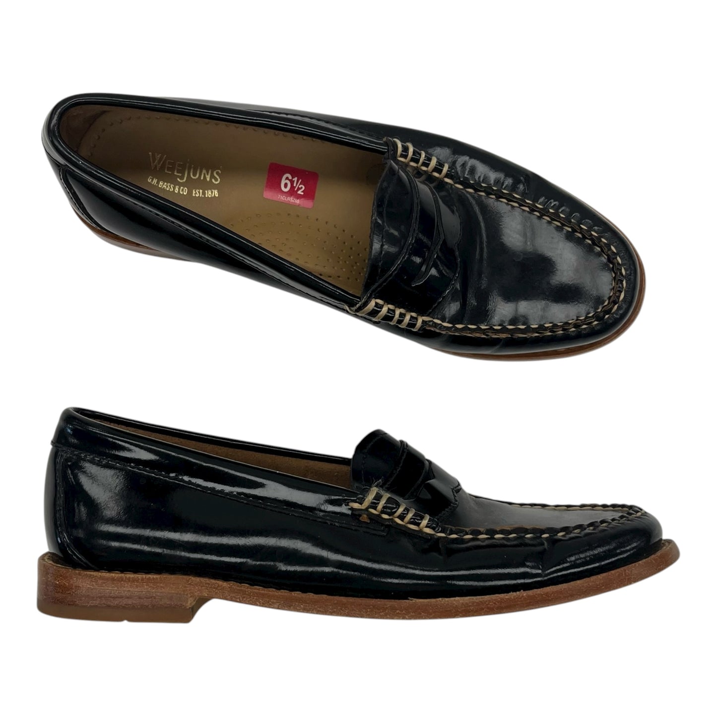 Shoes Flats By Clothes Mentor In Black, Size:6.5