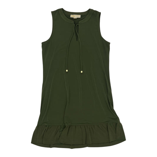 Dress Designer By Michael Kors In Green, Size:M