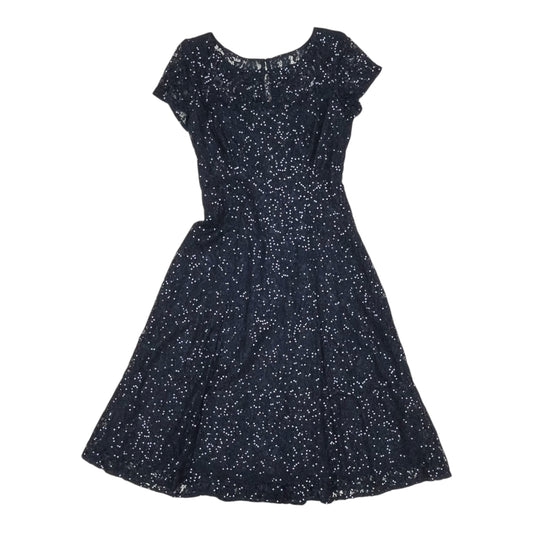 Dress Party Midi By Sl Fashions In Navy, Size:10