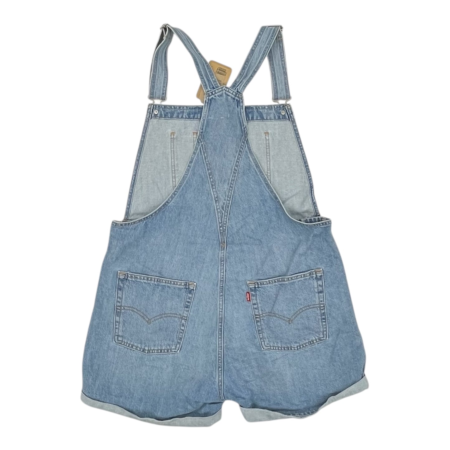 Shortalls By Levis In Blue Denim, Size:L