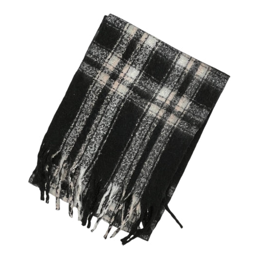 Scarf Winter By Steve Madden In Black & Grey