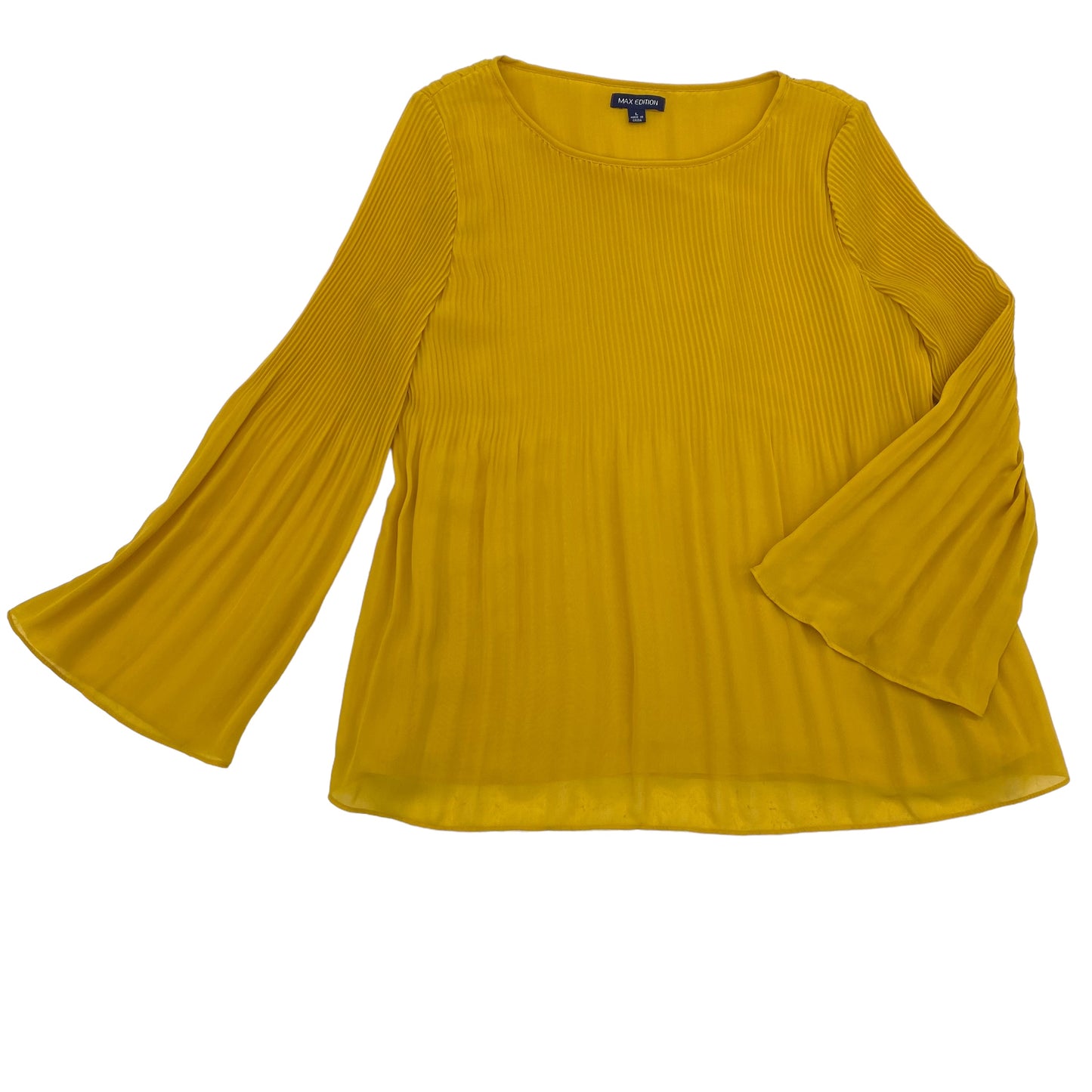 YELLOW TOP LS by MAX EDITION Size:L