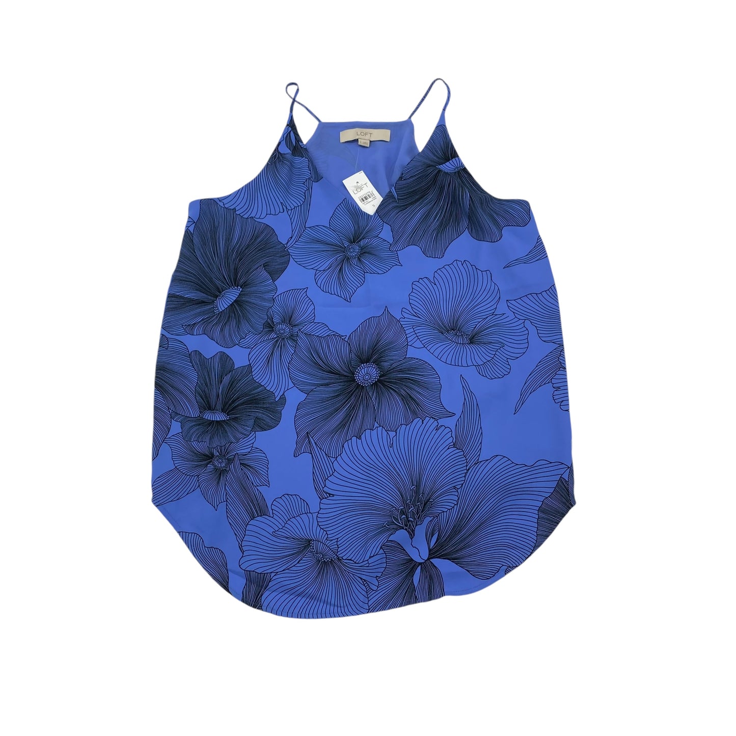 BLOUSE SLEEVELESS by LOFT In BLUE, Size: S