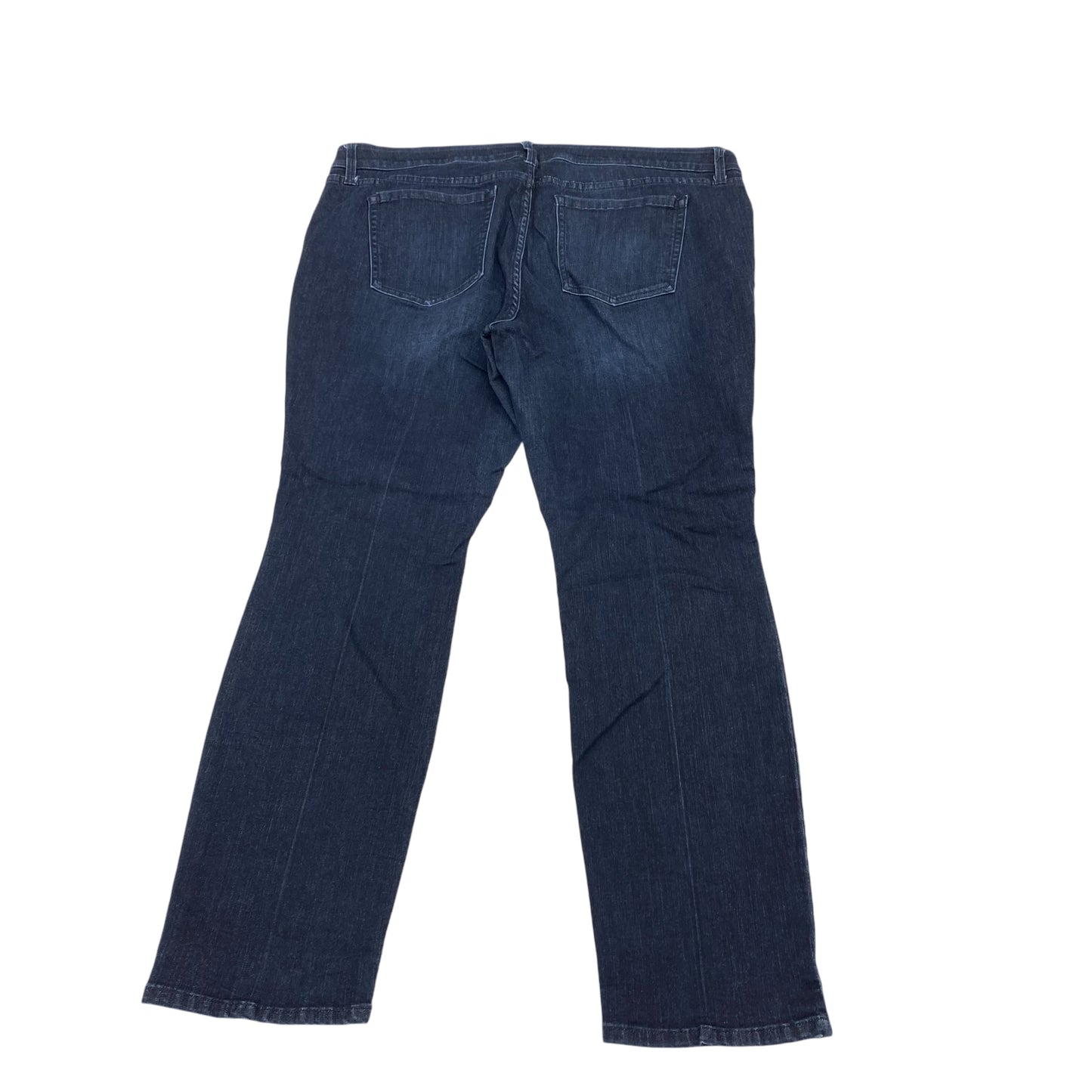 BLUE DENIM JEANS SKINNY by LIZ CLAIBORNE Size:18