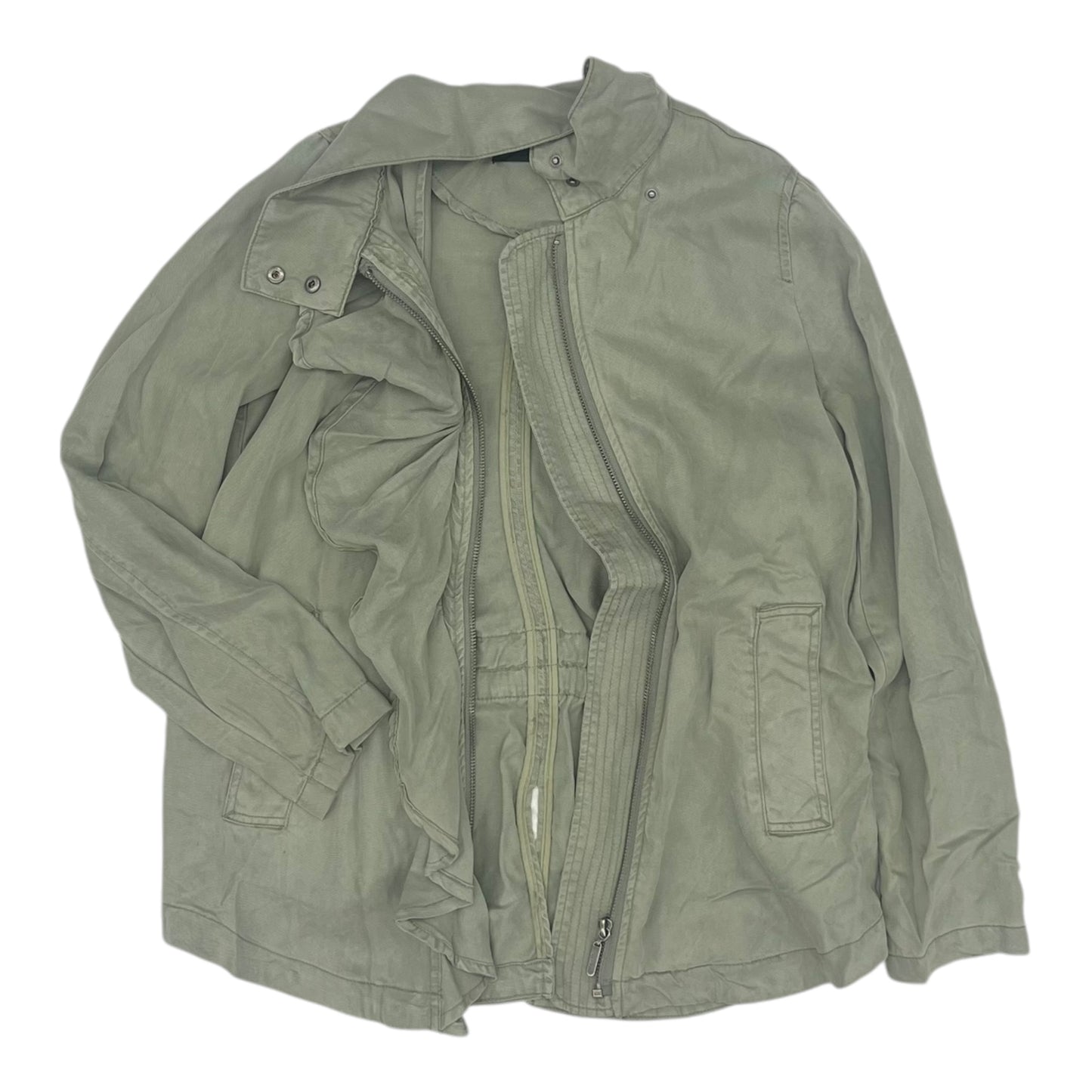 Jacket Utility By Max Jeans In Green, Size:Xs