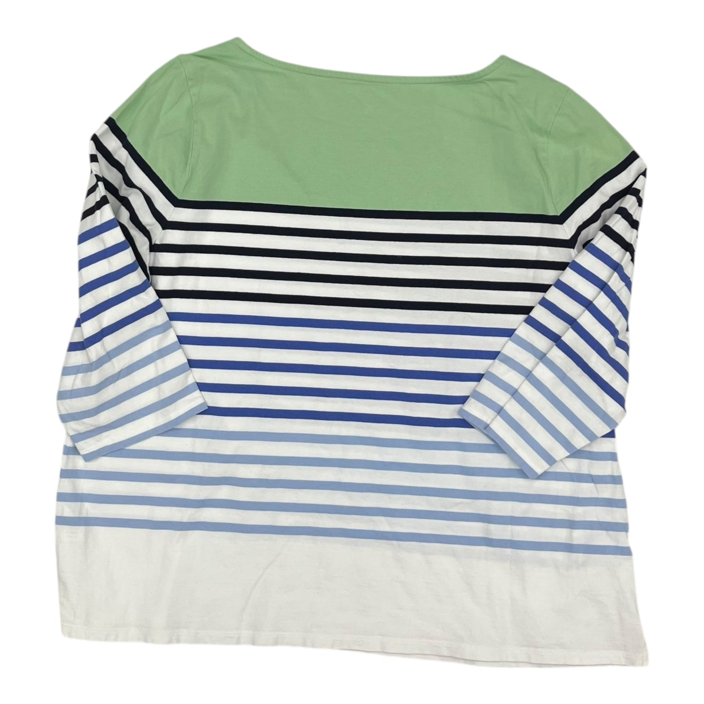 Top Ls By Talbots In Green, Size:3X