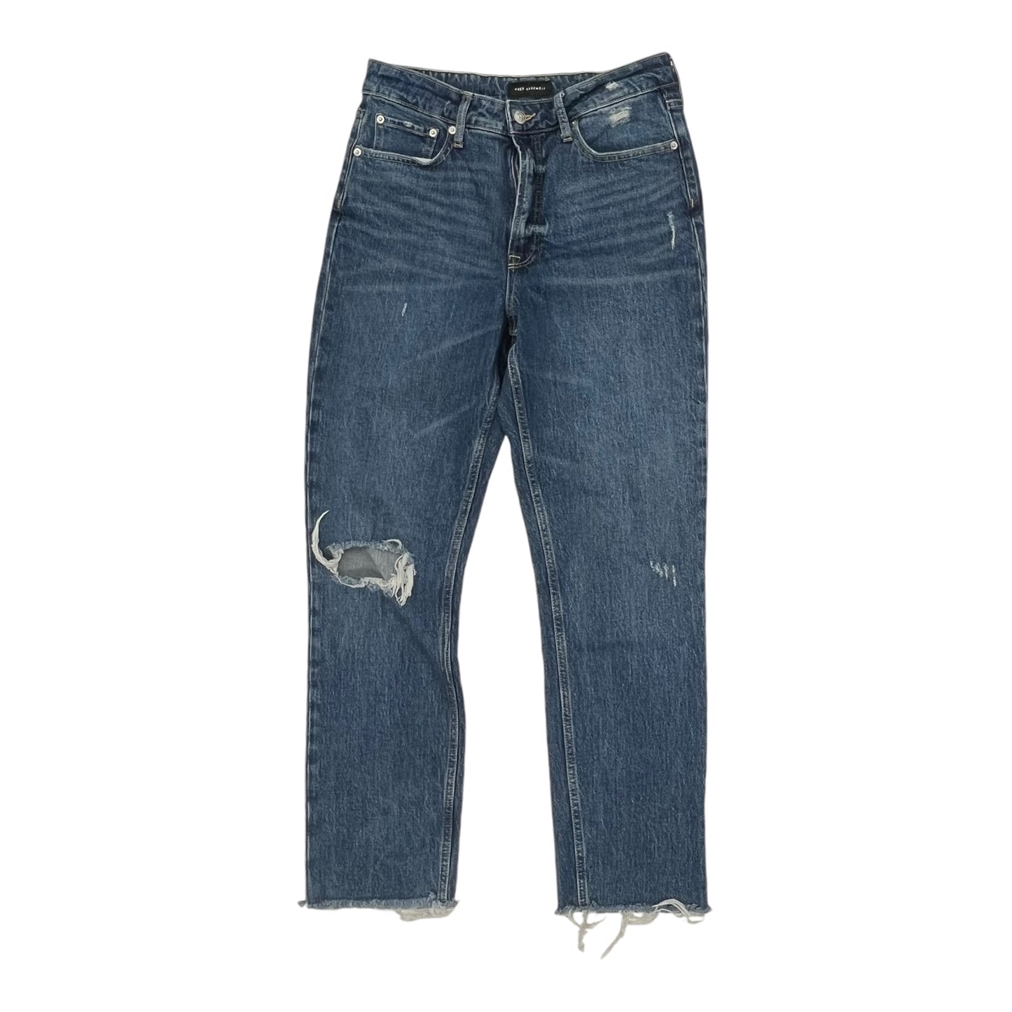 Jeans Straight By Free Assembly In Blue Denim, Size:8