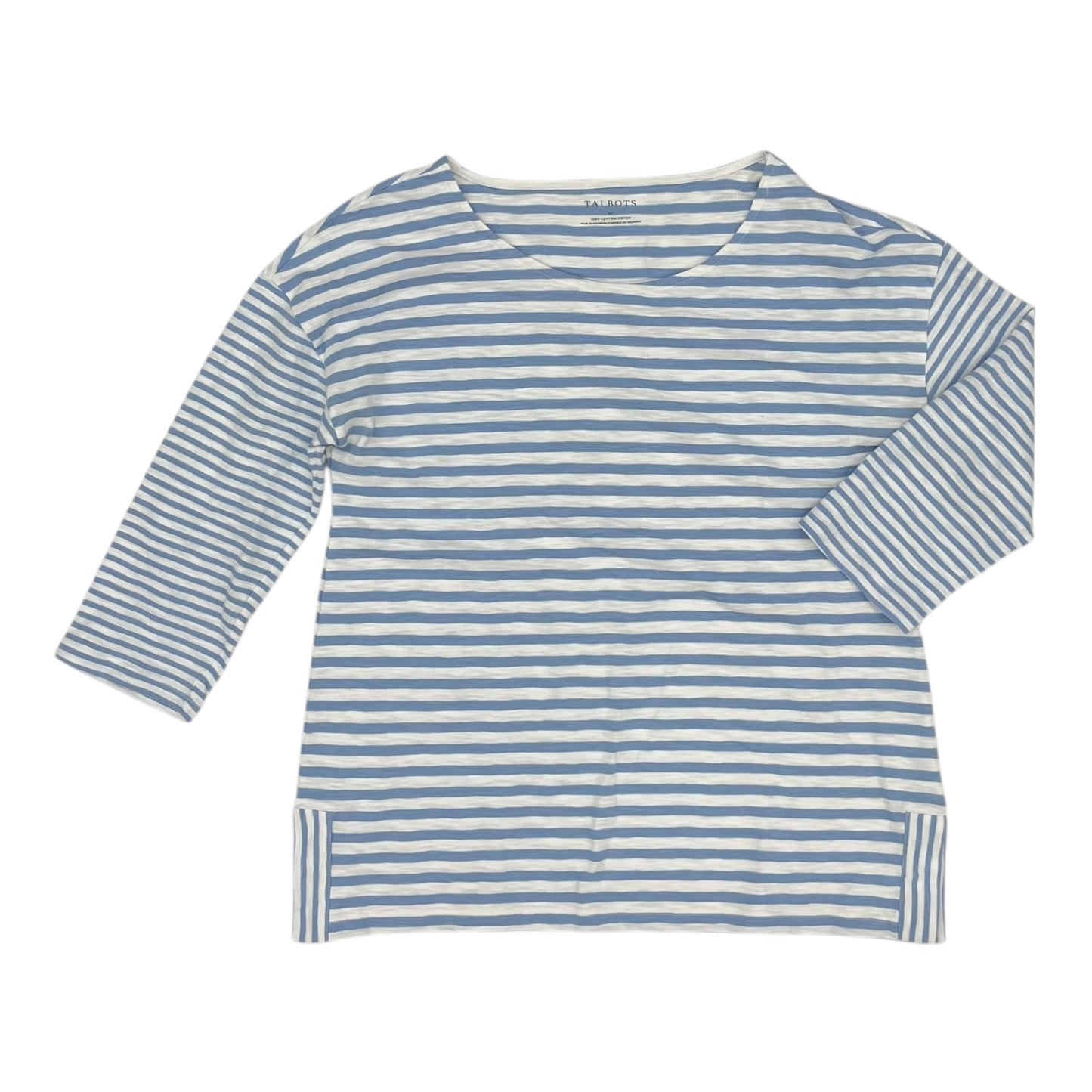 Top Ls By Talbots In Blue & White, Size:S